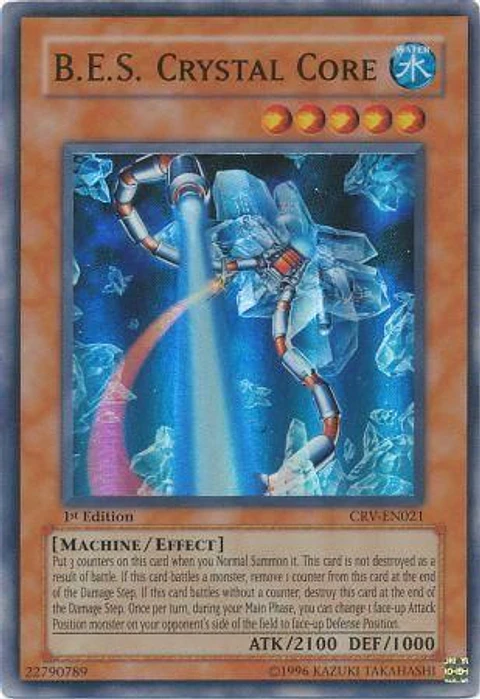 B.E.S. Crystal Core - CRV-EN021 - Super Rare