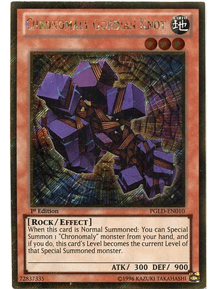 Chronomaly Gordian Knot - PGLD-EN010 - Gold Secret Rare 