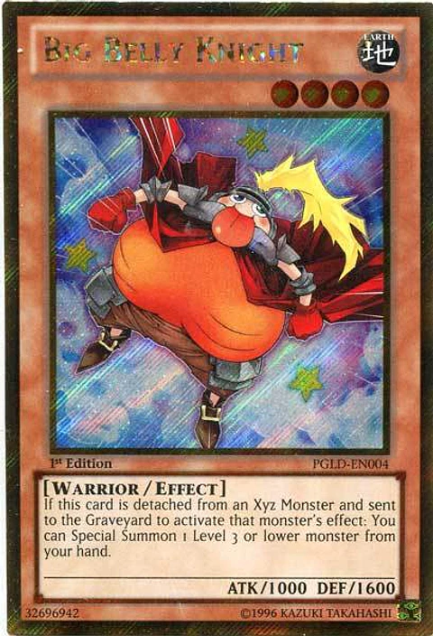 Big Belly Knight - PGLD-EN004 - Gold Secret Rare 