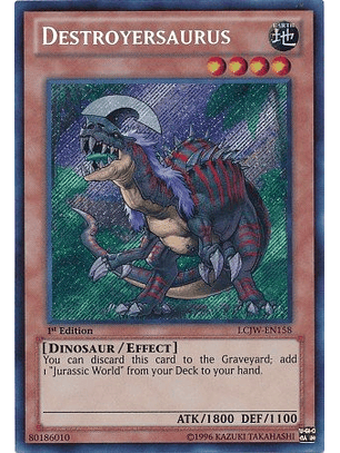 Destroyersaurus - LCJW-EN158 - Secret Rare