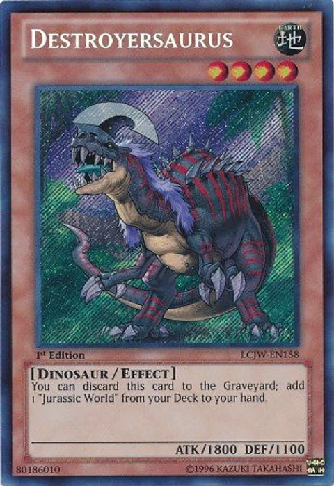 Destroyersaurus - LCJW-EN158 - Secret Rare