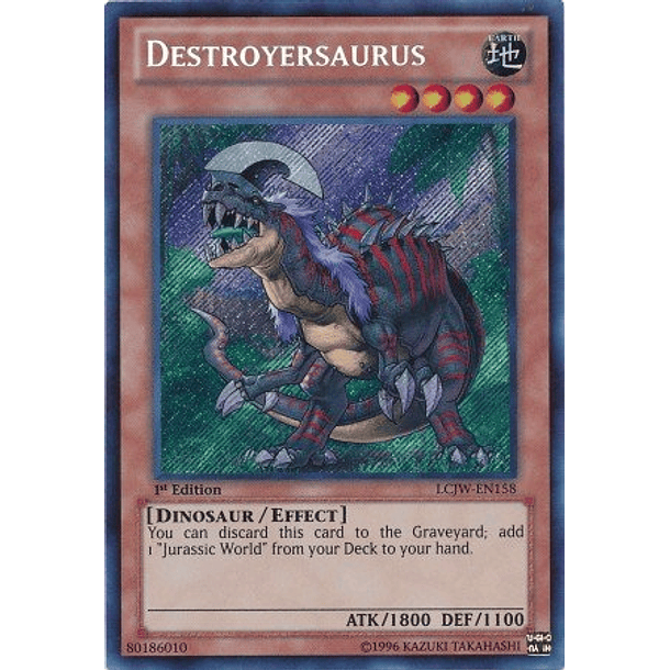 Destroyersaurus - LCJW-EN158 - Secret Rare