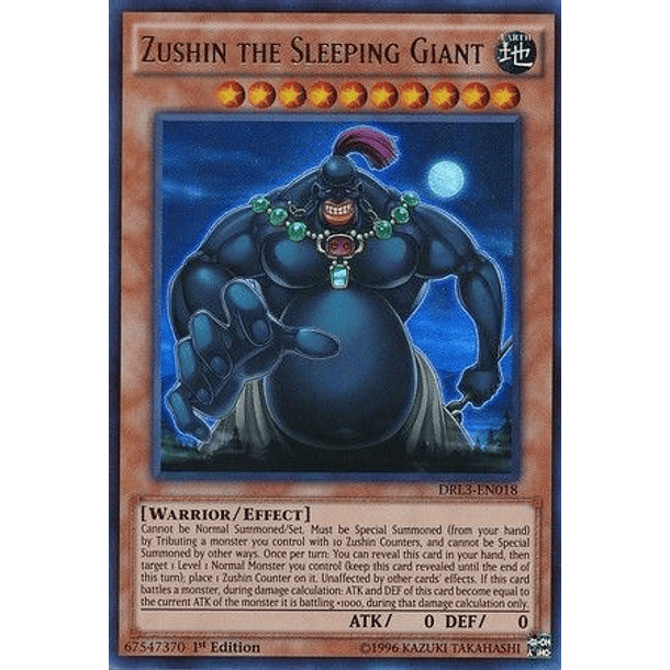 Zushin the Sleeping Giant - DRL3-EN018 - Ultra Rare