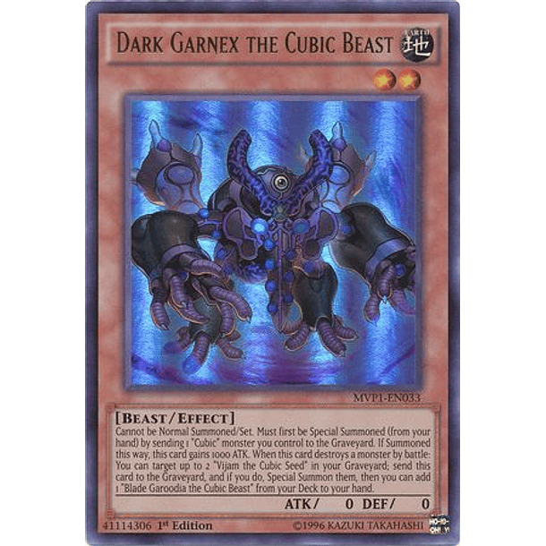Dark Garnex the Cubic Beast - MVP1-EN033 - Ultra Rare