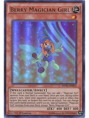 Berry Magician Girl - MVP1-EN014 - Ultra Rare