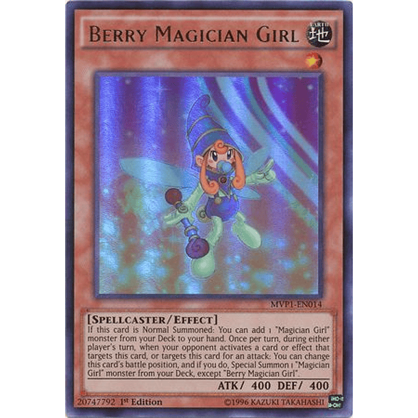 Berry Magician Girl - MVP1-EN014 - Ultra Rare