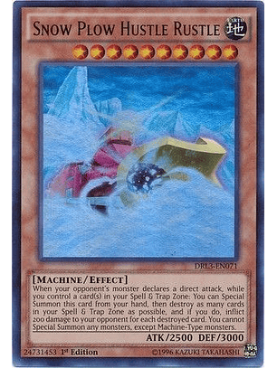 Snow Plow Hustle Rustle - DRL3-EN071 - Ultra Rare 