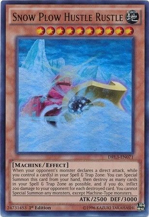 Snow Plow Hustle Rustle - DRL3-EN071 - Ultra Rare 