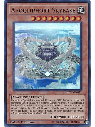 Apoqliphort Skybase - SECE-EN023 - Ultra Rare 