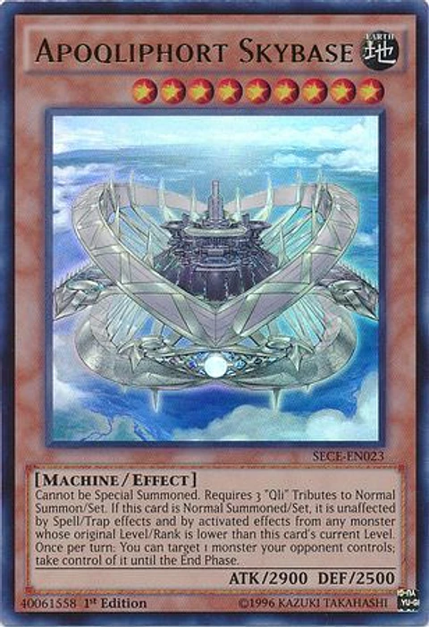 Apoqliphort Skybase - SECE-EN023 - Ultra Rare 