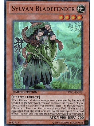 Sylvan Bladefender - LVAL-ENSP1 - Limited Edition Ultra Rare