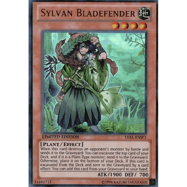 Sylvan Bladefender - LVAL-ENSP1 - Limited Edition Ultra Rare