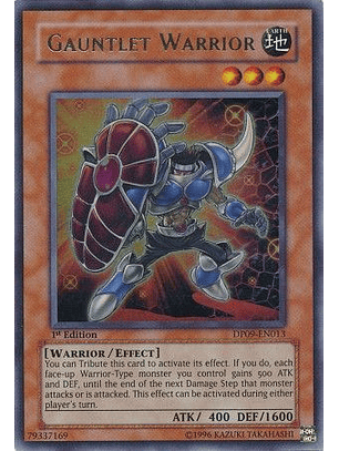 Gauntlet Warrior - DP09-EN013 - Ultra Rare