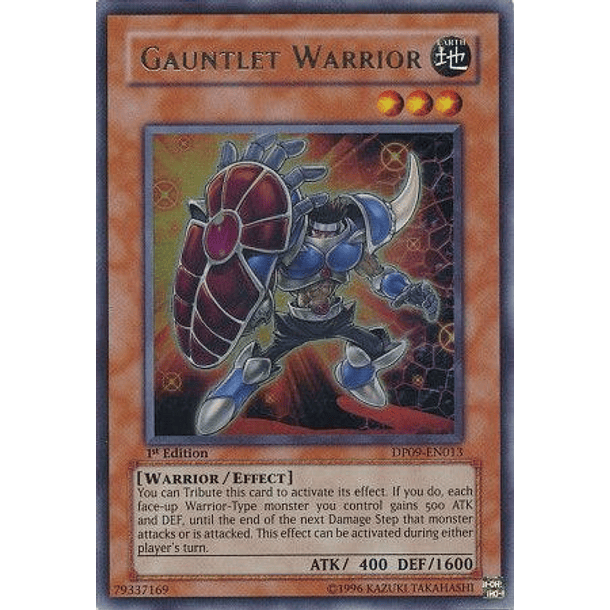 Gauntlet Warrior - DP09-EN013 - Ultra Rare