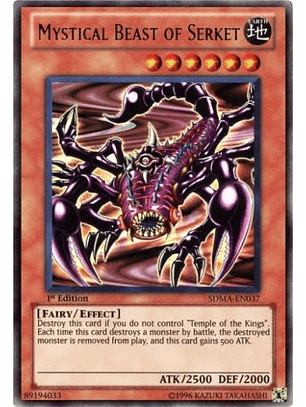 Mystical Beast of Serket - SDMA-EN037 - Ultra Rare
