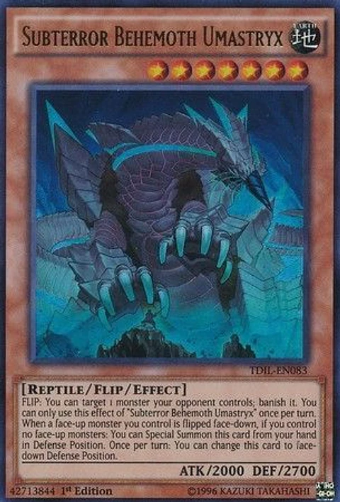 Subterror Behemoth Umastryx - TDIL-EN083 - Ultra Rare 