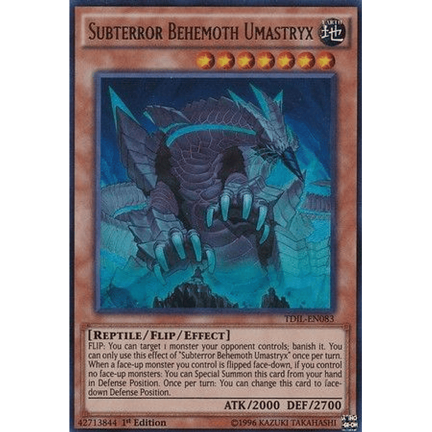 Subterror Behemoth Umastryx - TDIL-EN083 - Ultra Rare 