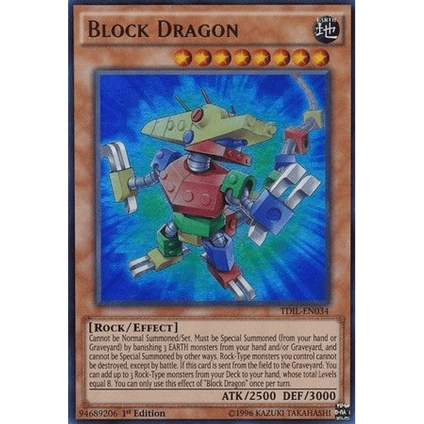 Block Dragon - TDIL-EN034 - Ultra Rare