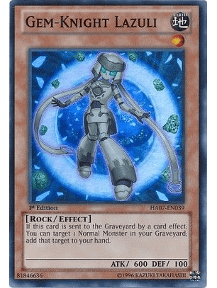 Gem-Knight Lazuli - HA07-EN039 - Super Rare