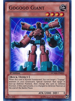 Gogogo Giant - NUMH-EN020 - Super Rare