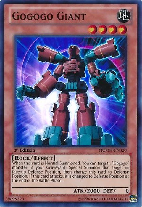 Gogogo Giant - NUMH-EN020 - Super Rare