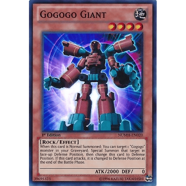 Gogogo Giant - NUMH-EN020 - Super Rare
