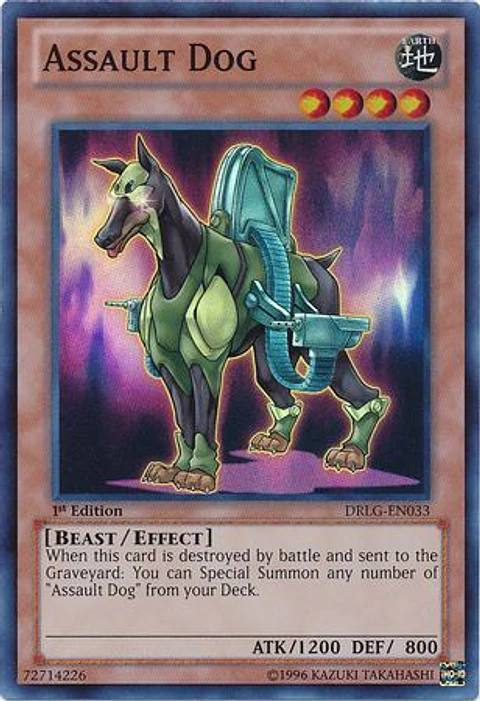 Assault Dog - DRLG-EN033 - Super Rare 