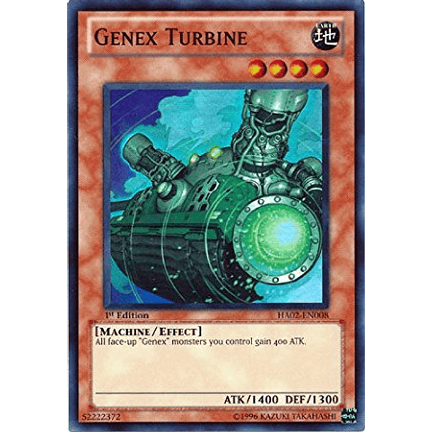 Genex Turbine - HA02-EN008 - Super Rare