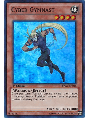 Cyber Gymnast - BPW2-EN016 - Super Rare