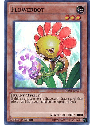 Flowerbot - WSUP-EN036 - Super Rare