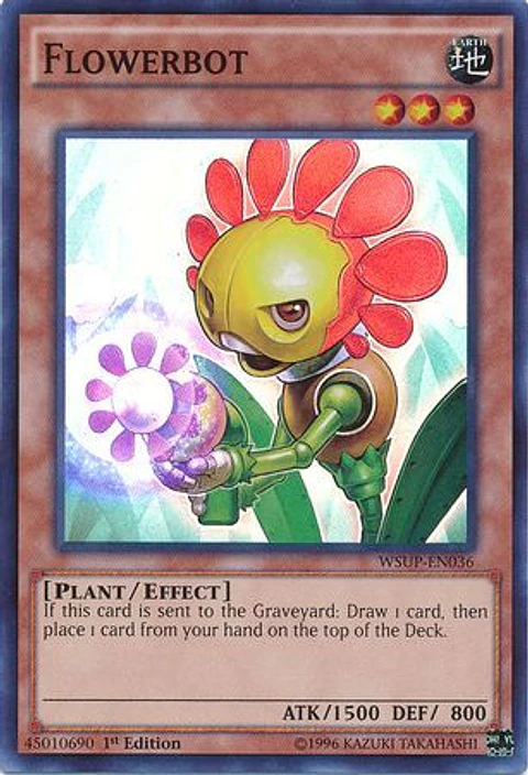 Flowerbot - WSUP-EN036 - Super Rare