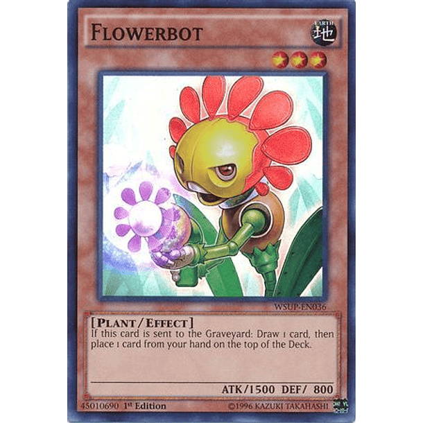 Flowerbot - WSUP-EN036 - Super Rare