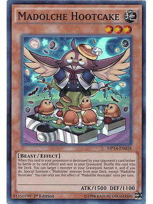 Madolche Hootcake - MP14-EN018 - Super Rare