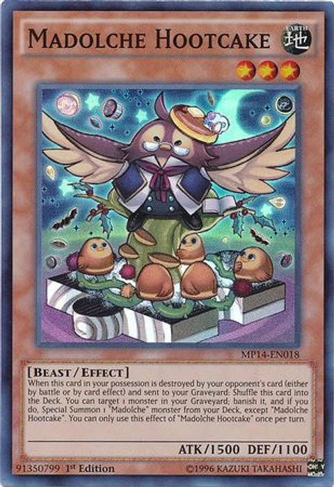 Madolche Hootcake - MP14-EN018 - Super Rare