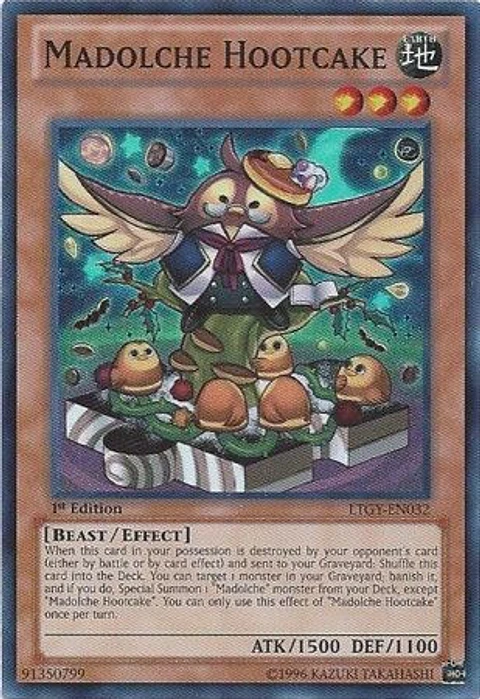 Madolche Hootcake - LTGY-EN032 - Super Rare (ESPAÑOL)