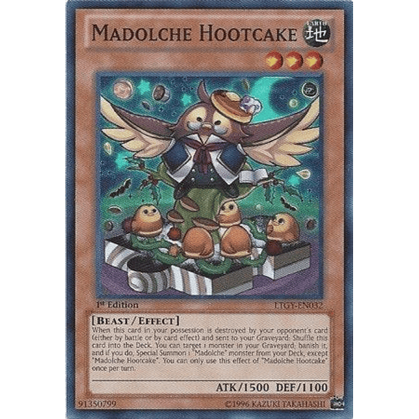 Madolche Hootcake - LTGY-EN032 - Super Rare (ESPAÑOL)