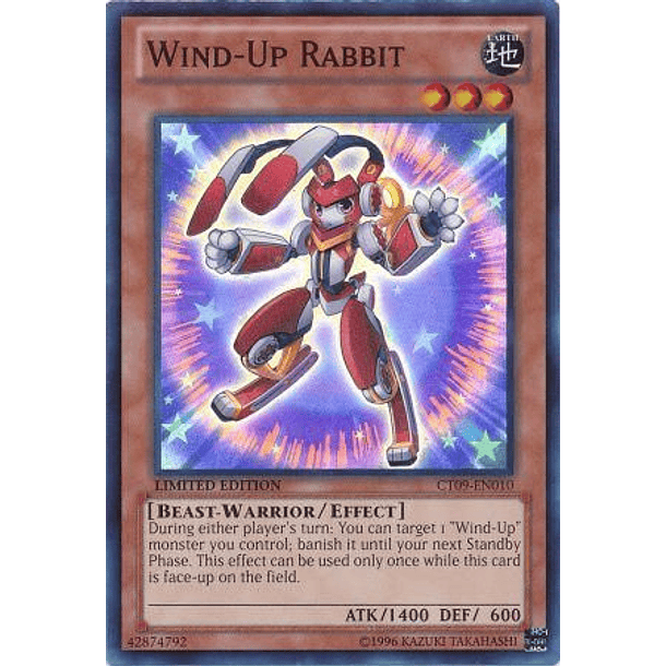 Wind-Up Rabbit - CT09-EN010 - Super Rare