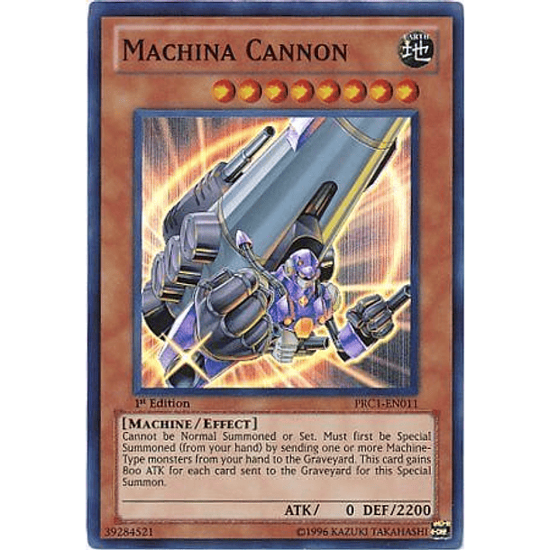 Machina Cannon - PRC1-EN011 - Super Rare