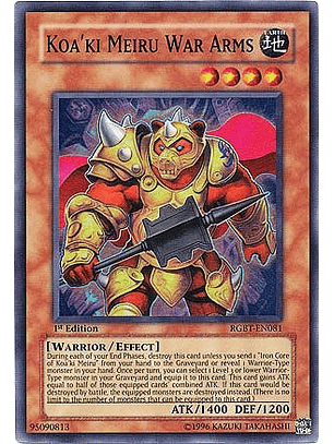 Koa'ki Meiru War Arms - RGBT-EN081 - Super Rare