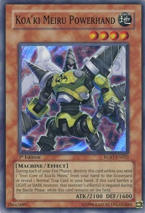 Koa'ki Meiru Powerhand - RGBT-EN022 - Super Rare