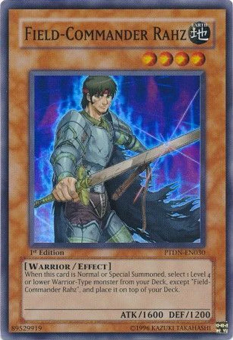Field-Commander Rahz - PTDN-EN030 - Super Rare