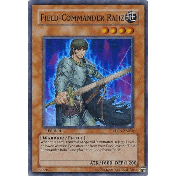 Field-Commander Rahz - PTDN-EN030 - Super Rare