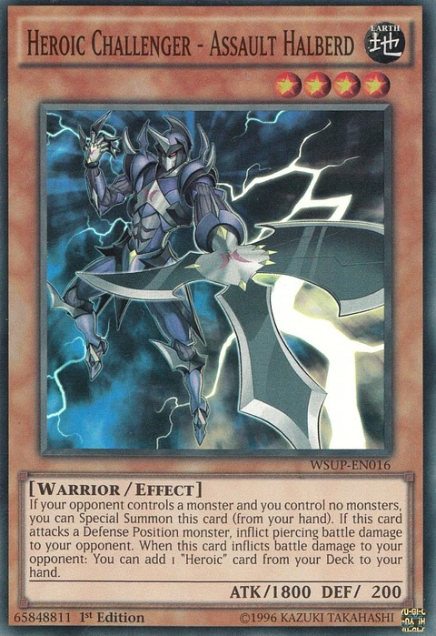 Heroic Challenger - Assault Halberd - WSUP-EN016 - Super Rare 