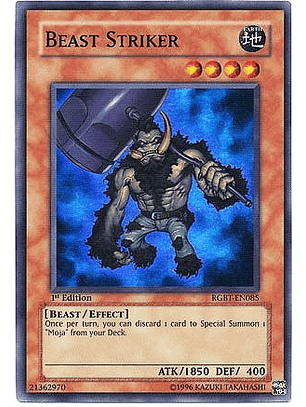 Beast Striker - RGBT-EN085 - Super Rare