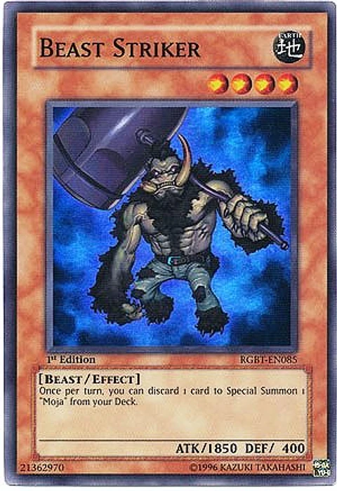 Beast Striker - RGBT-EN085 - Super Rare