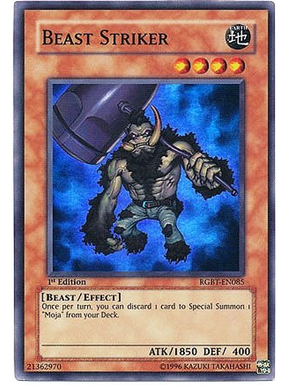 Beast Striker - RGBT-EN085 - Super Rare