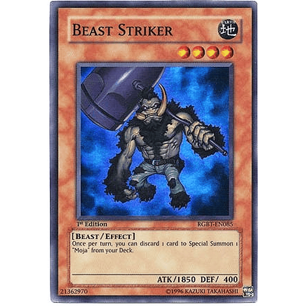 Beast Striker - RGBT-EN085 - Super Rare