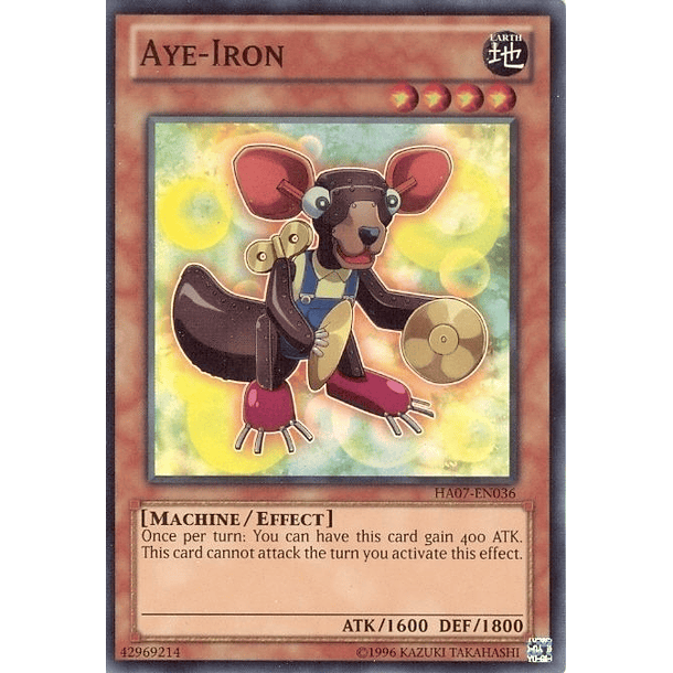 Aye-Iron - HA07-EN036 - Super Rare 