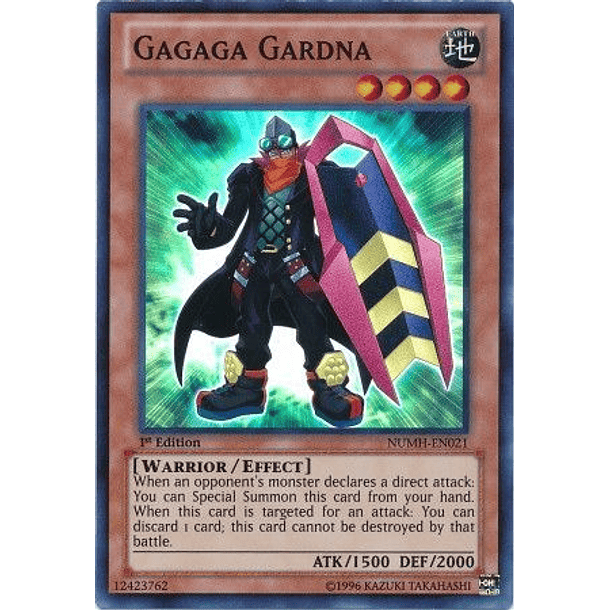Gagaga Gardna - NUMH-EN021 - Super Rare
