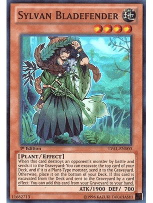 Sylvan Bladefender - LVAL-EN000 - Super Rare